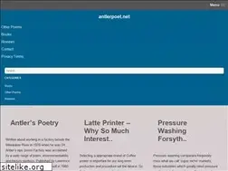 Sites similar to antlerpoet.net