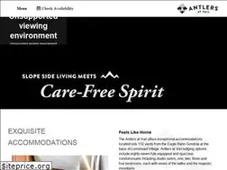 Sites similar to antlersvail.com