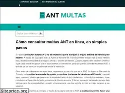 Sites similar to antmultas.com