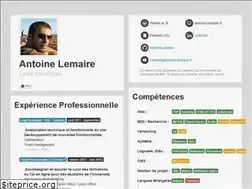 Sites similar to antoine-lemaire.fr