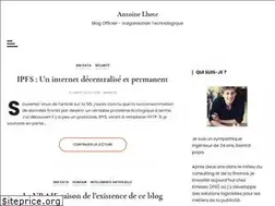 Sites similar to antoinelhote.fr