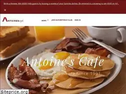 Sites similar to antoinescafe.com