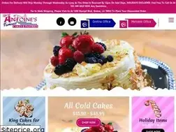 Sites similar to antoinesfamouscakes.com