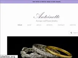 Sites similar to antoinettejewelry.com