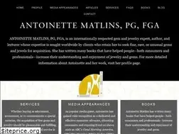Sites similar to antoinettematlins.com
