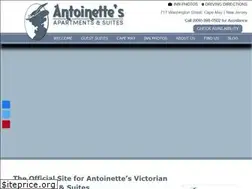 Sites similar to antoinettescapemay.com