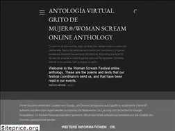 Sites similar to antologiagritodemujer.blogspot.com