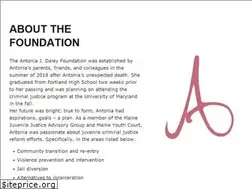 Sites similar to antoniajdaleyfoundation.org