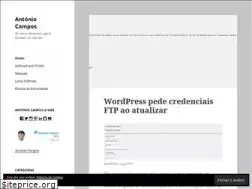 Sites similar to antoniocampos.net