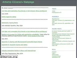 Sites similar to antoniociccone.eu