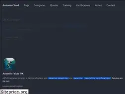 Sites similar to antoniocloud.com
