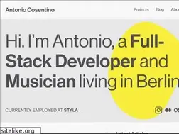 Sites similar to antoniocosentino.com