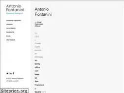 Sites similar to antoniofontanini.com