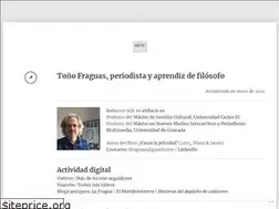 Sites similar to antoniofraguas.com