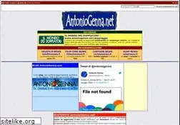 Sites similar to antoniogenna.net