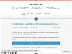 Sites similar to antoniohg.com