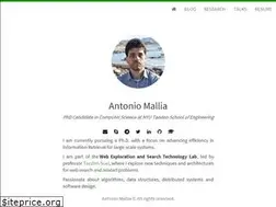 Sites similar to antoniomallia.it