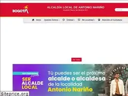Sites similar to antonionarino.gov.co