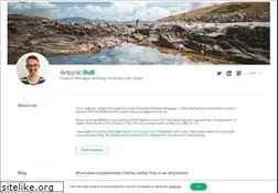 Sites similar to antoniorull.com