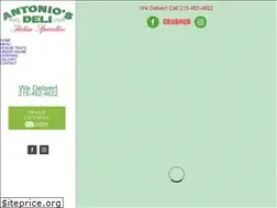 Sites similar to antoniosdeliphilly.com