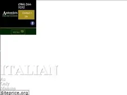 Sites similar to antoniositaliancuisine.com