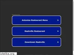 Sites similar to antoniosofnashville.com