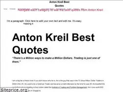 Sites similar to antonkreilbestquotes.com