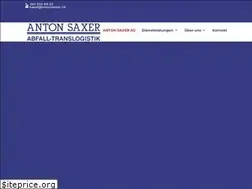 Sites similar to antonsaxer.ch