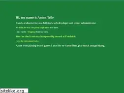 Sites similar to antontelle.com