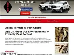 Sites similar to antontermitepestcontrol.com