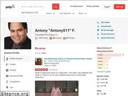 Sites similar to antony511.yelp.com