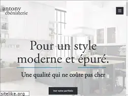Sites similar to antonyebenisterie.ca