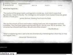 Sites similar to antonyjcousins.com