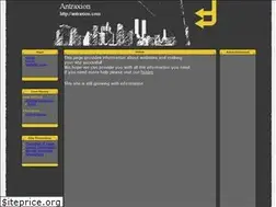 Sites similar to antraxion.50webs.com