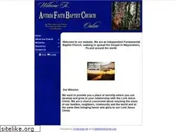 Sites similar to antrimfaithbaptistchurch.com