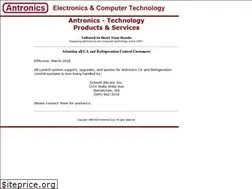 Sites similar to antronics.com