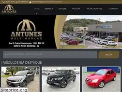 Sites similar to antunesmultimarcas.com.br