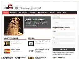 Sites similar to antwoord.org.za