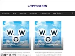 Sites similar to antwoorden.org