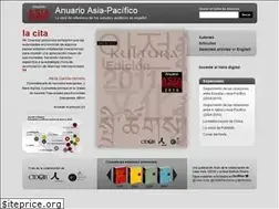 Sites similar to anuarioasiapacifico.es