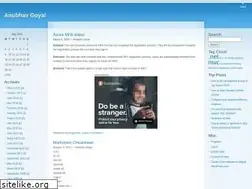 Sites similar to anubhavg.wordpress.com