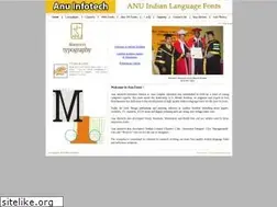 Sites similar to anufonts.com