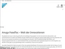Sites similar to anugafoodtec.de