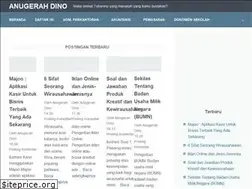 Sites similar to anugerahdino.com