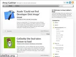 Sites similar to anujgakhar.com