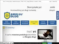 Sites similar to anuluj-dlug.pl