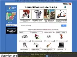Sites similar to anuncialoquequieras.com