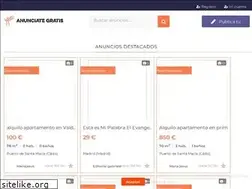 Sites similar to anunciategratis.es