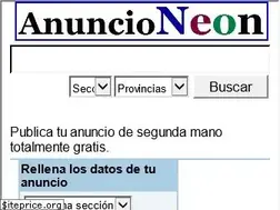 Sites similar to anuncioneon.es