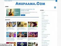 Sites similar to anupaama.com